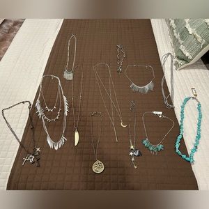 Lot of 12 Lucky Brand Necklaces
